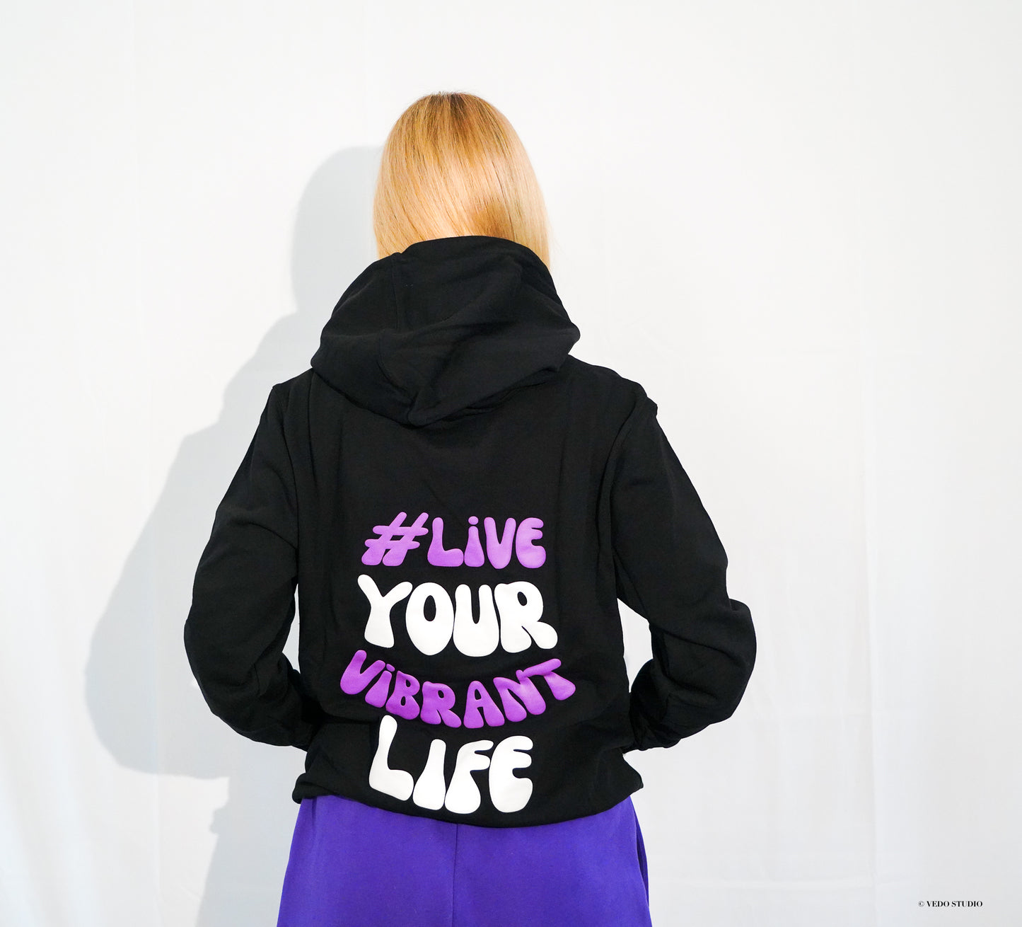 Euroky “Live Your Vibrant Life” Hoodie