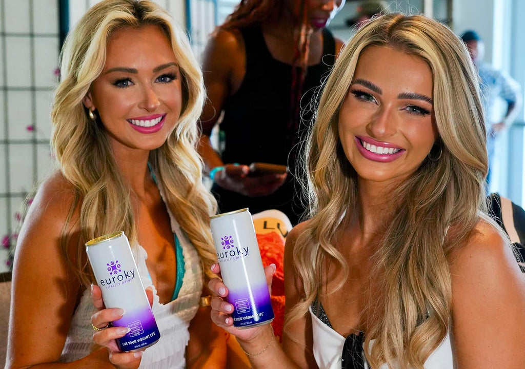 Euroky™ Vitality Drink – 12 fl oz with Green Tea Caffeine & Vitamins