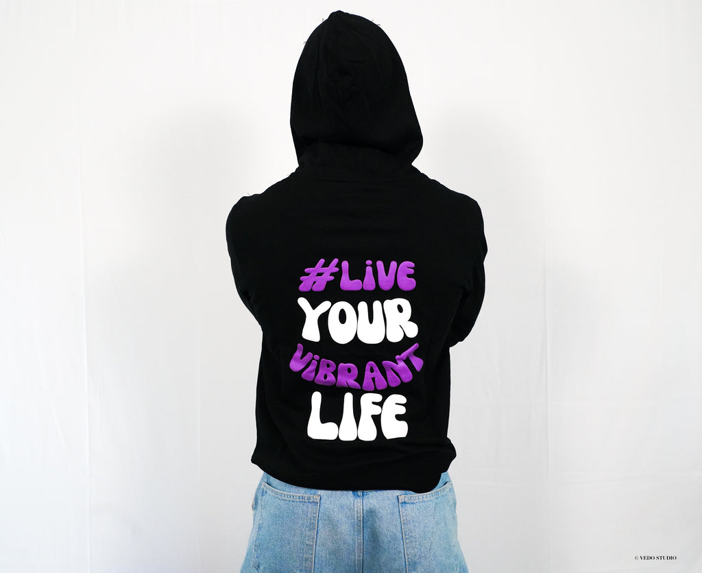 Euroky “Live Your Vibrant Life” Hoodie